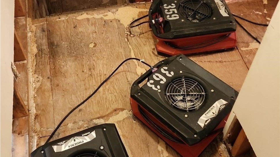 Water Damage Project in Crossville, TN by Innovative Home Services