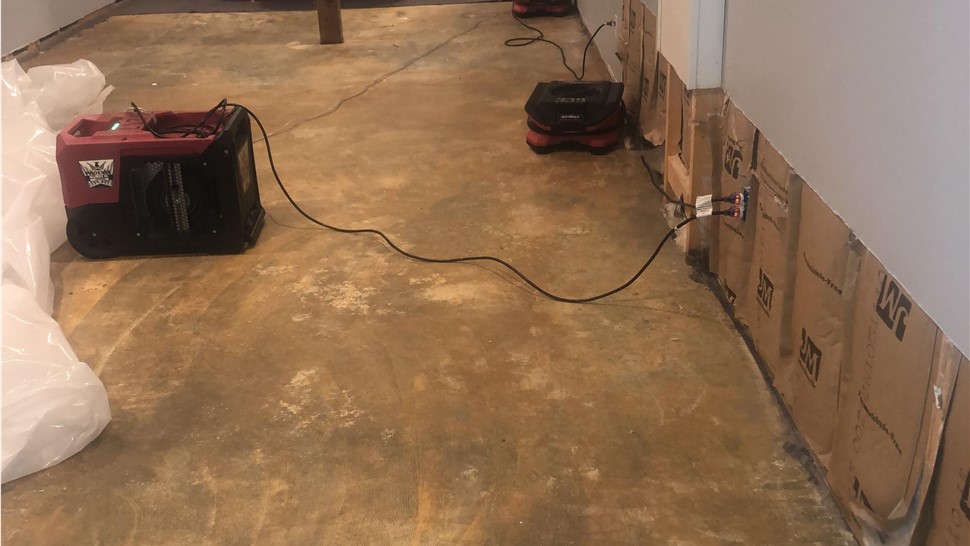Water Damage Project in Crossville, TN by Innovative Home Services