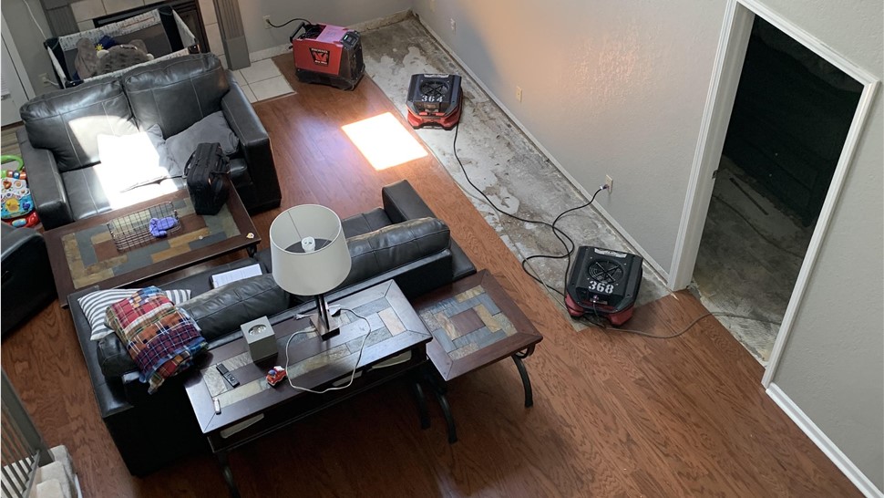 Water Damage Project in Knoxville, TN by Innovative Home Services