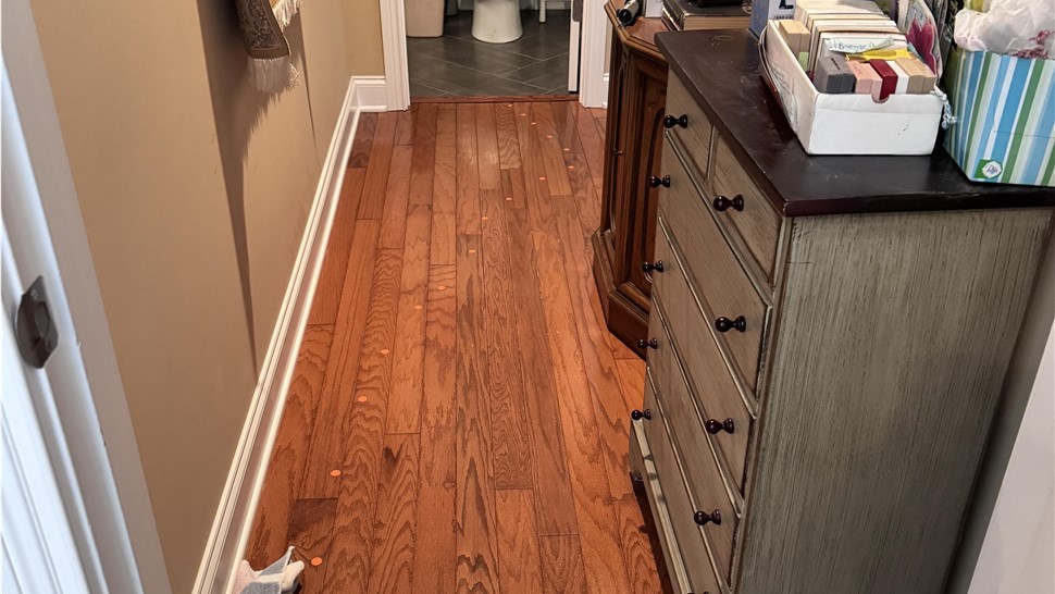 Water Damage Project in Knoxville, TN by Innovative Home Services