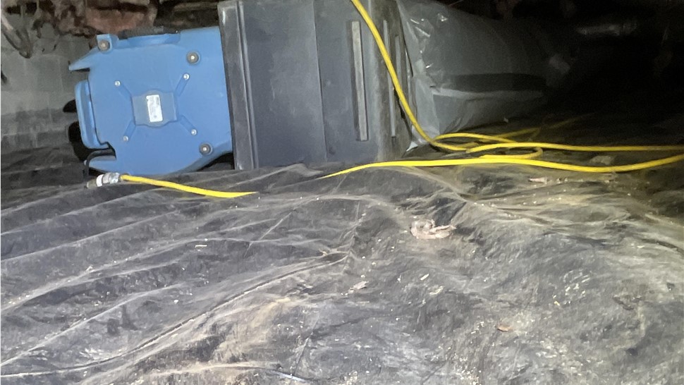 Crawl Space, Water Damage Project in Knoxville, TN by Innovative Home Services