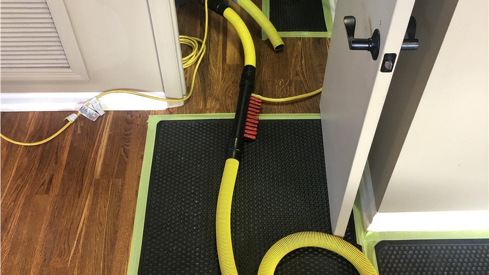 Water Damage Project in Knoxville, TN by Innovative Home Services