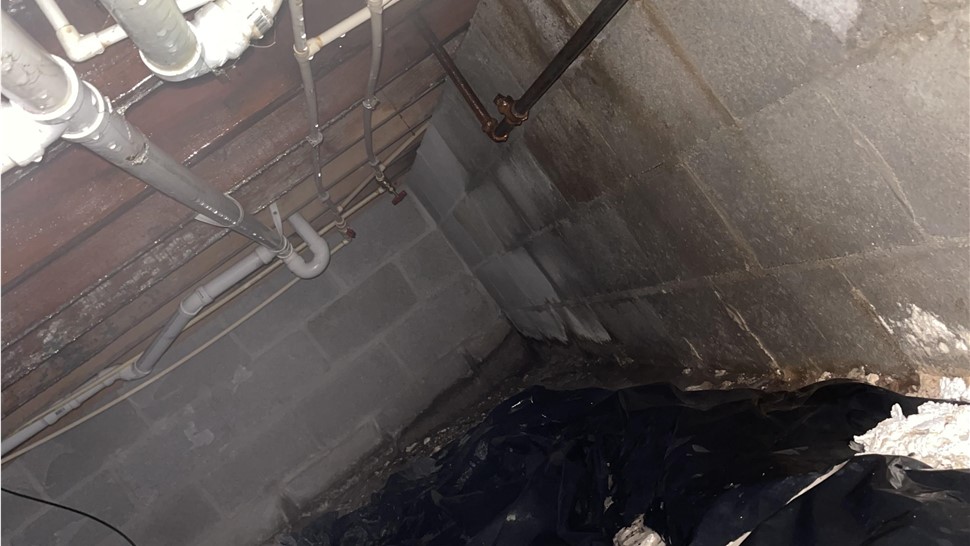 Crawl Space, Water Damage Project in Fairfield Glade, TN by Innovative Home Services