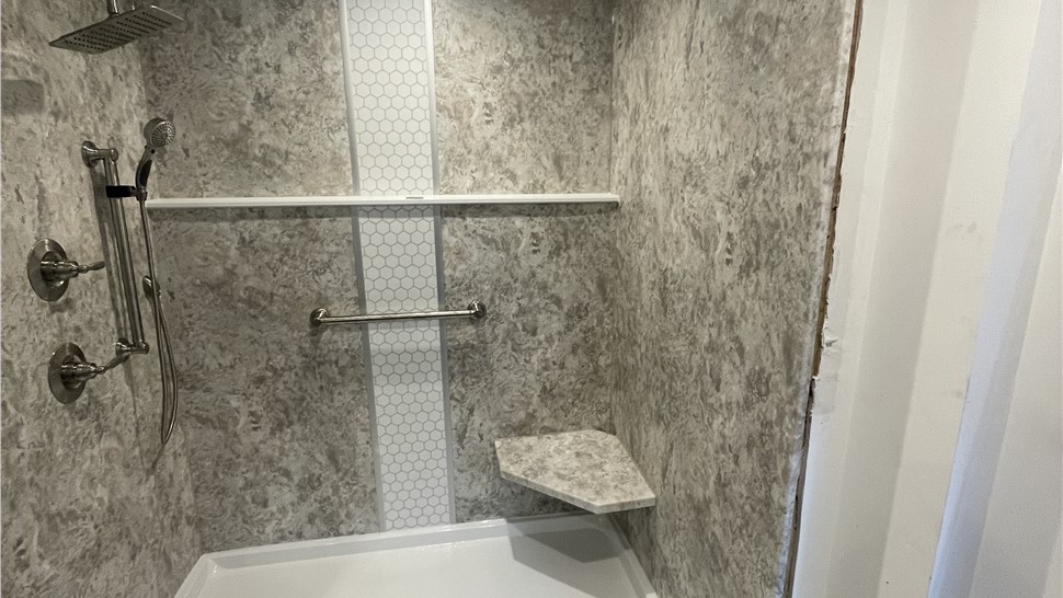 Bathrooms, Water Damage Project in Crossville, Tennessee by Innovative Home Services
