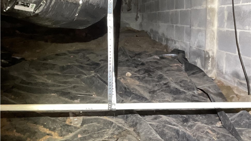 Crawl Space, Water Damage Project in Knoxville, TN by Innovative Home Services