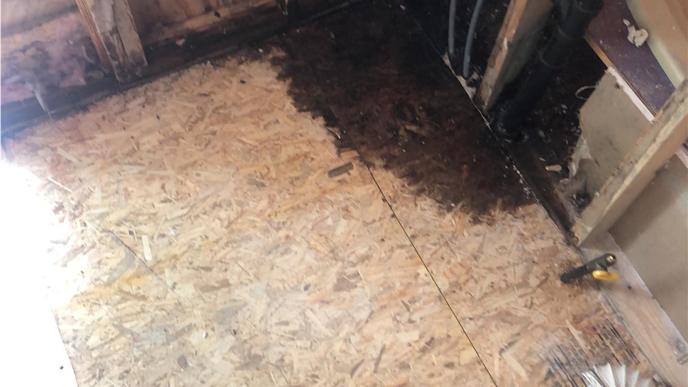 Water Damage Project in Crossville, TN by Innovative Home Services