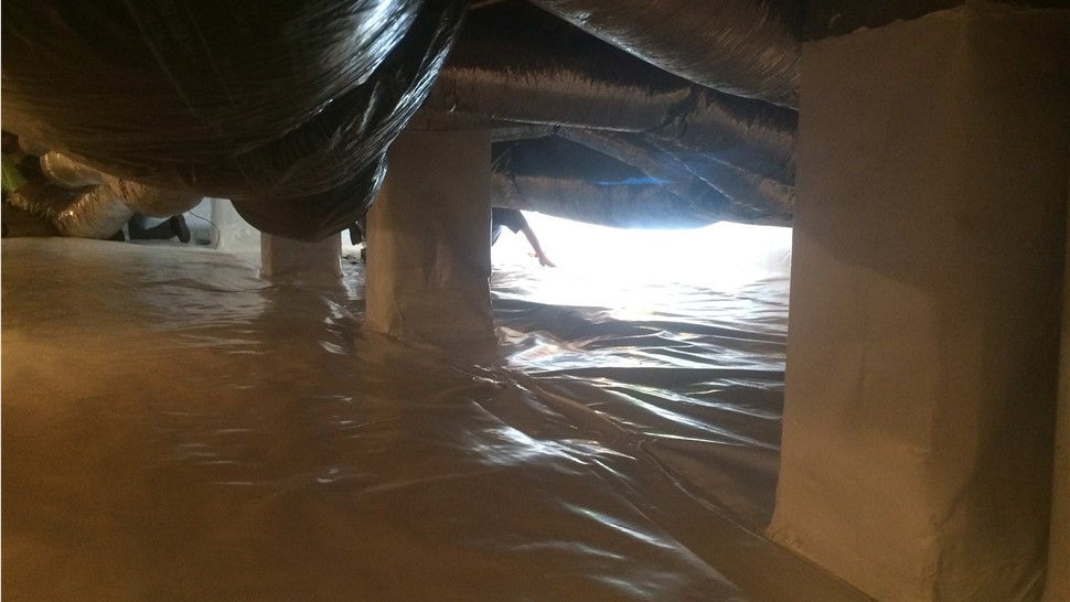 Crawl Space Project in Cookeville, TN by Innovative Home Services