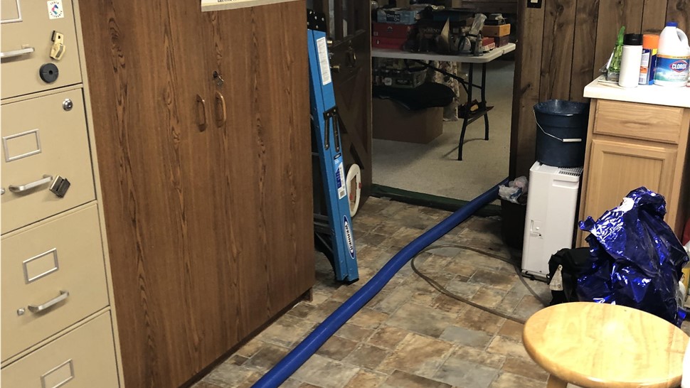 Water Damage Project in Knoxville, TN by Innovative Home Services