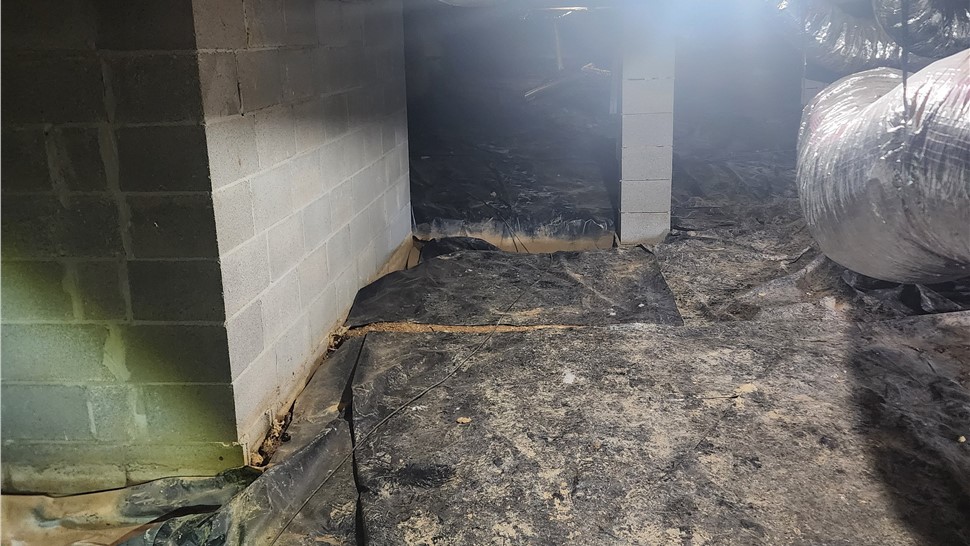 Crawl Space Project in Cookeville, TN by Innovative Home Services