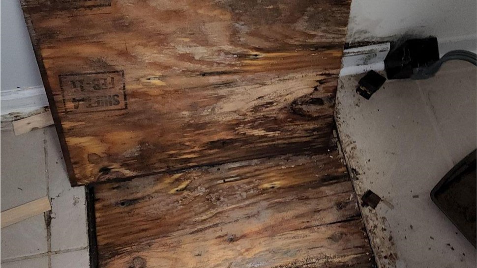 Water Damage Project in Knoxville, TN by Innovative Home Services