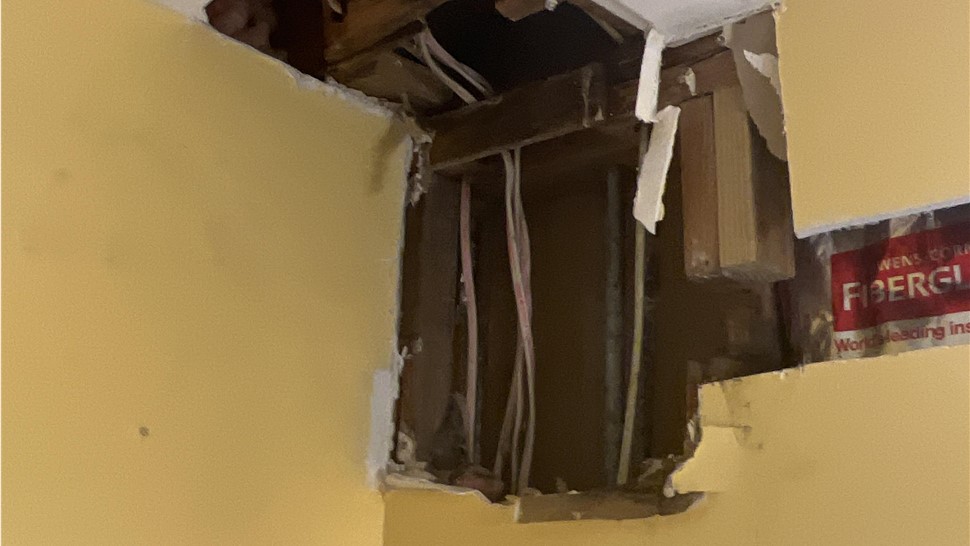 Water Damage Project in Cookeville, TN by Innovative Home Services