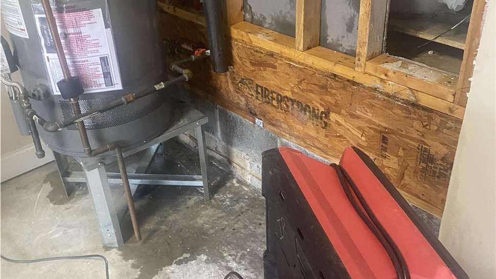 Water Damage Project in Maryville, TN by Innovative Home Services