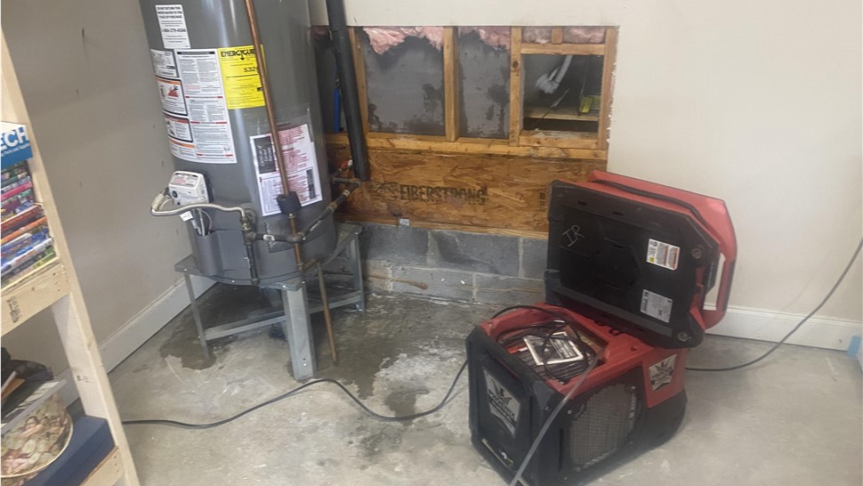 Water Damage Project in Maryville, TN by Innovative Home Services