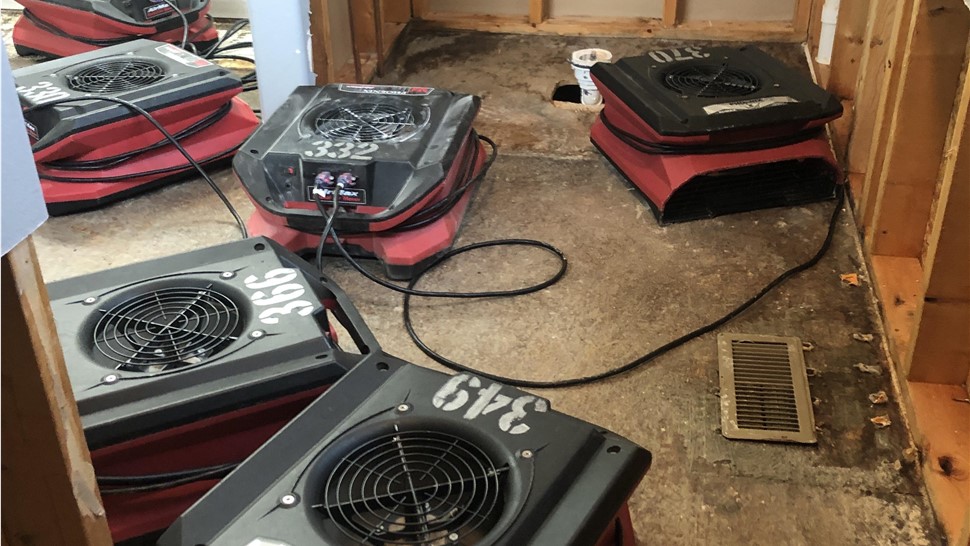 Water Damage Project in Crossville, TN by Innovative Home Services