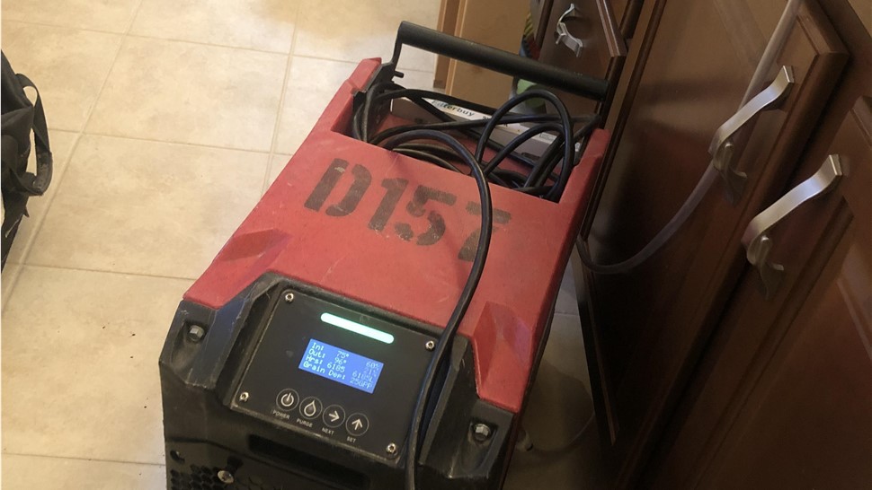 Water Damage Project in Knoxville, TN by Innovative Home Services