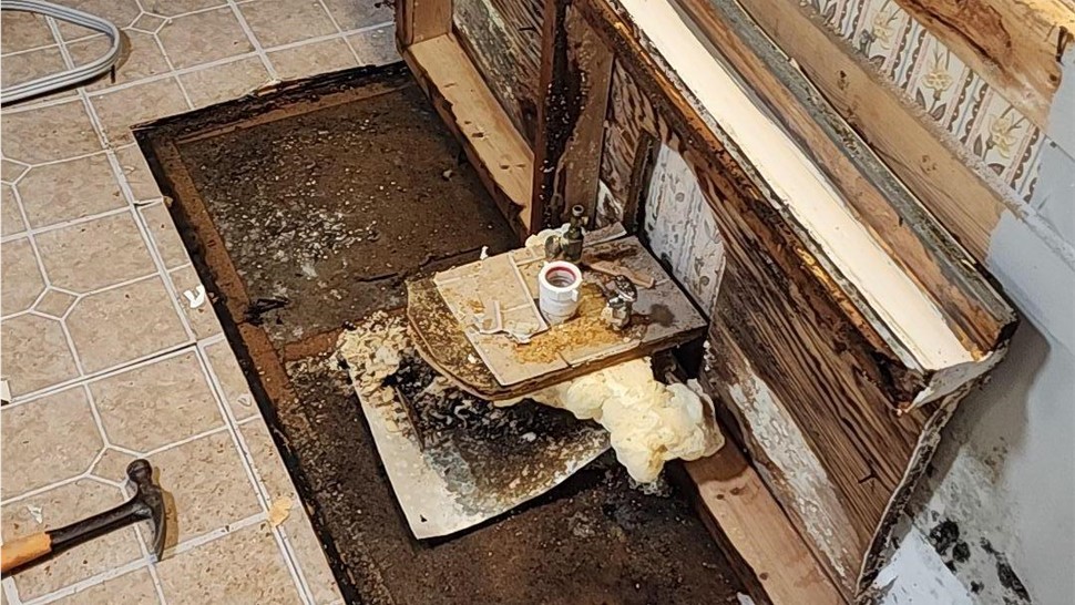 Water Damage Project in Crossville, TN by Innovative Home Services