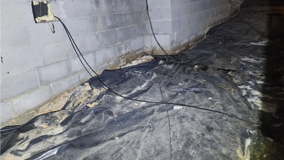 Crawl Space Project in Cookeville, TN by Innovative Home Services