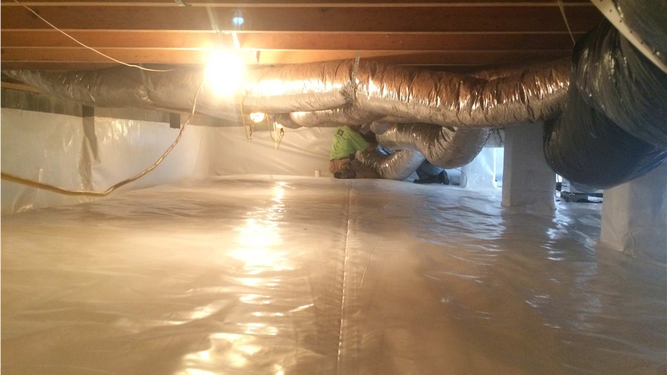 Crawl Space Project in Cookeville, TN by Innovative Home Services