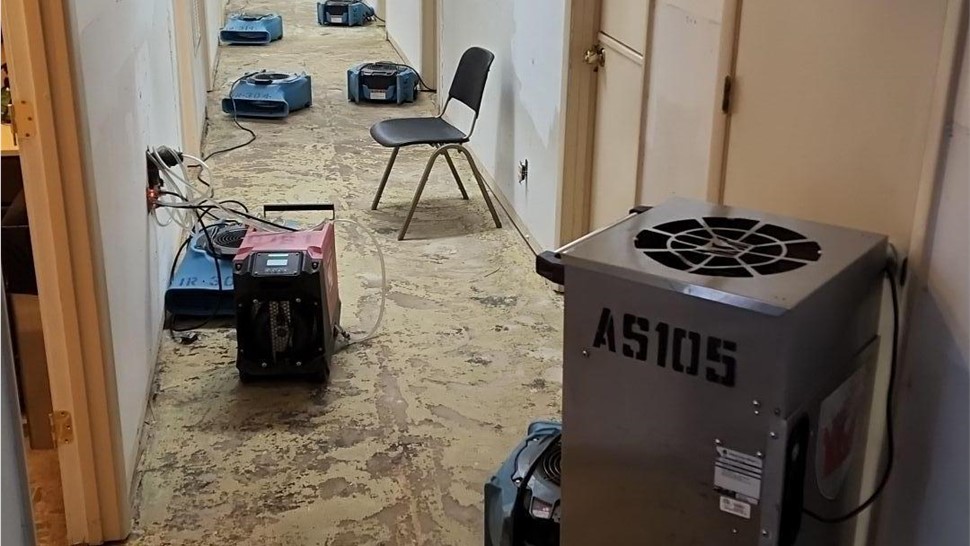 Water Damage Project in Cookeville, TN by Innovative Home Services