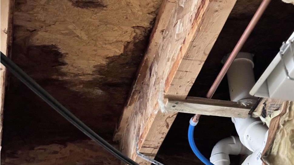 Water Damage Project in Crossville, TN by Innovative Home Services