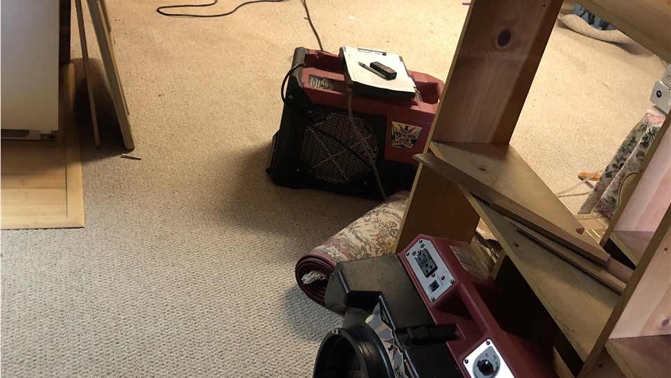 Water Damage Project in Knoxville, TN by Innovative Home Services