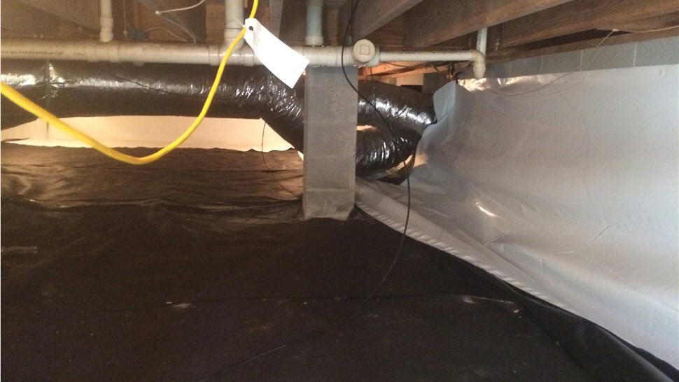 Crawl Space Project in Cookeville, TN by Innovative Home Services