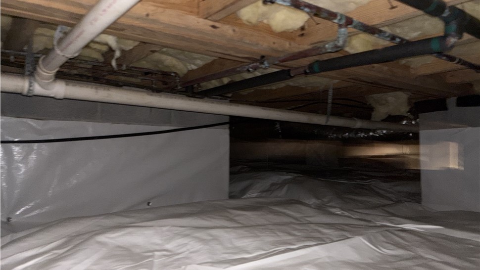 Crawl Space Project in Crossville, TN by Innovative Home Services