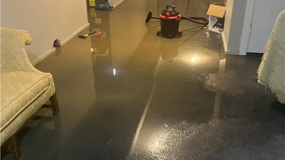 Biohazard Cleanup, Water Damage Project in Baxter, TN by Innovative Home Services