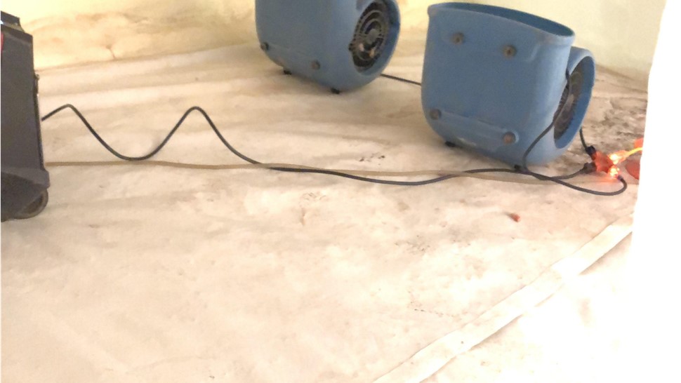 Crawl Space, Water Damage Project in Crossville, TN by Innovative Home Services