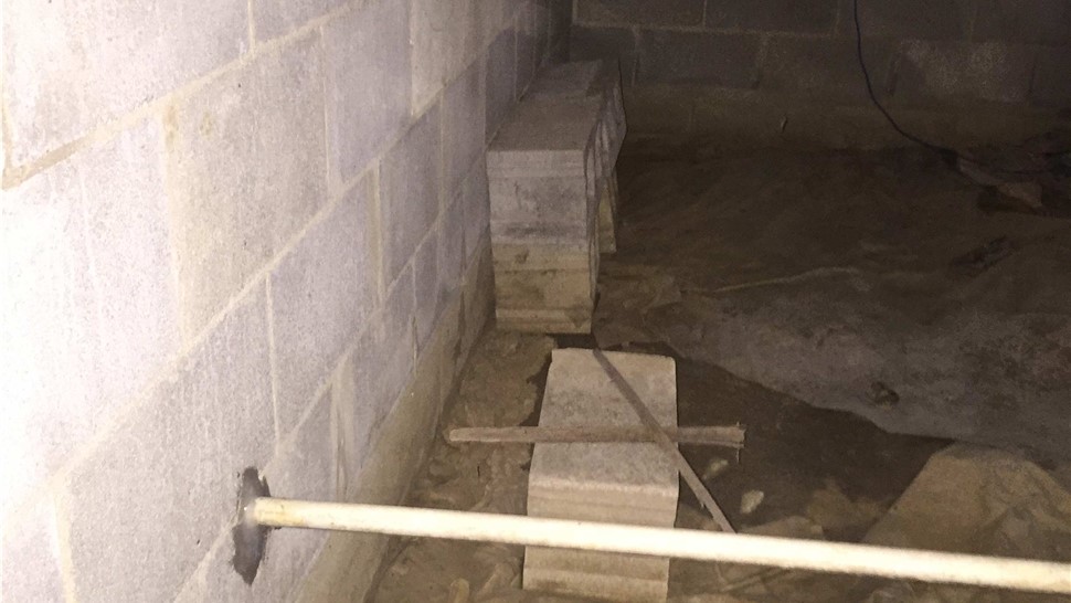 Crawl Space Project in Crossville, TN by Innovative Home Services