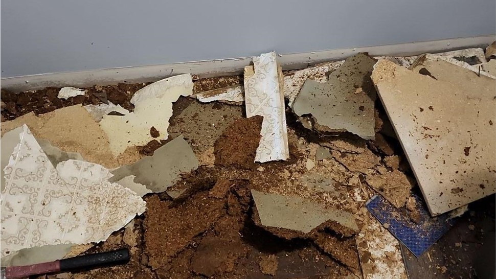 Water Damage Project in Crossville, TN by Innovative Home Services