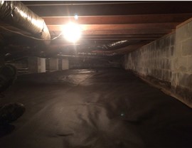 Crawl Space Project in Cookeville, TN by Innovative Restorations