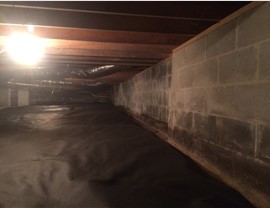 Crawl Space Project in Cookeville, TN by Innovative Restorations