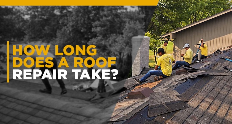 how long does a roof repair take?
