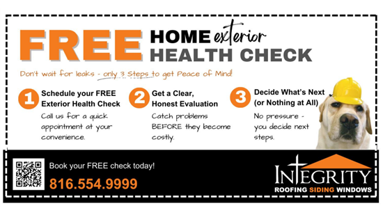 free home exterior health check