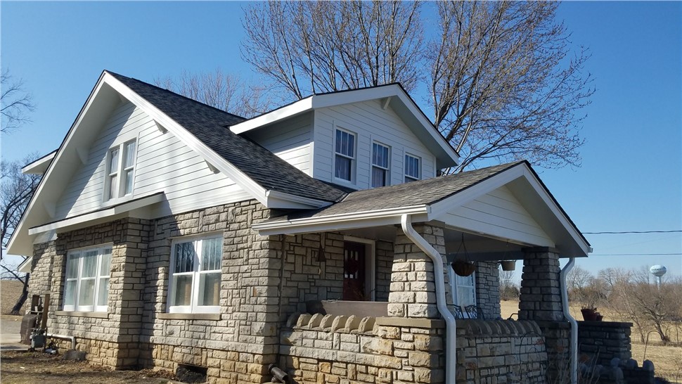 Gutters, Siding, Windows Project in Buckner, MO by Integrity Roofing LLC