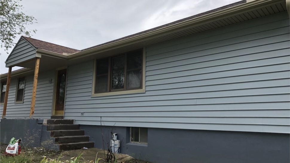 Gutters, Siding Project in Centerview, MO by Integrity Roofing LLC