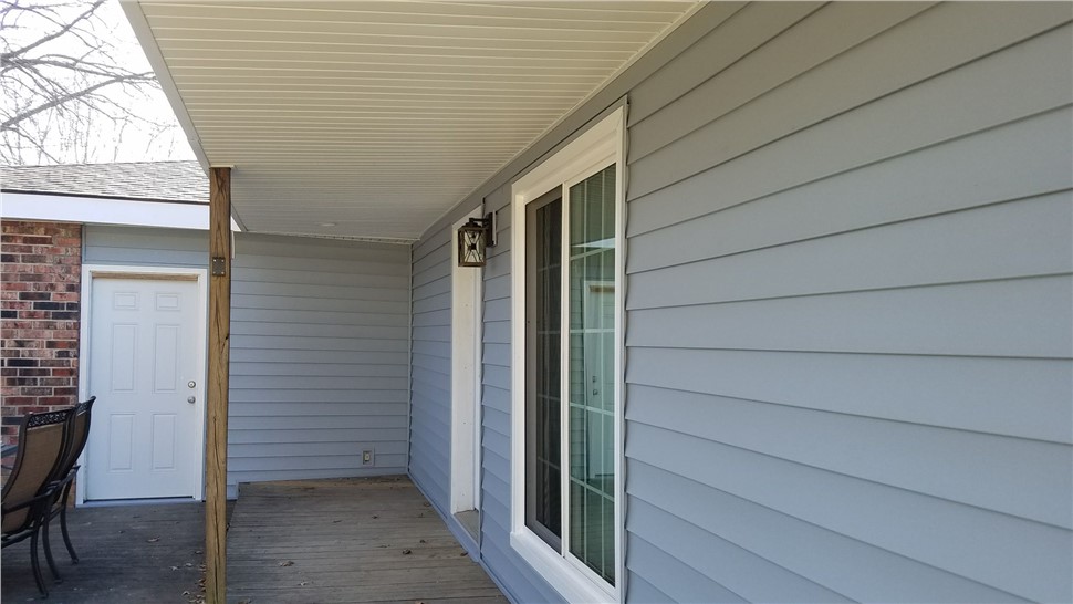 Gutters, Roofing, Siding, Windows Project in Harrisonville, MO by Integrity Roofing LLC