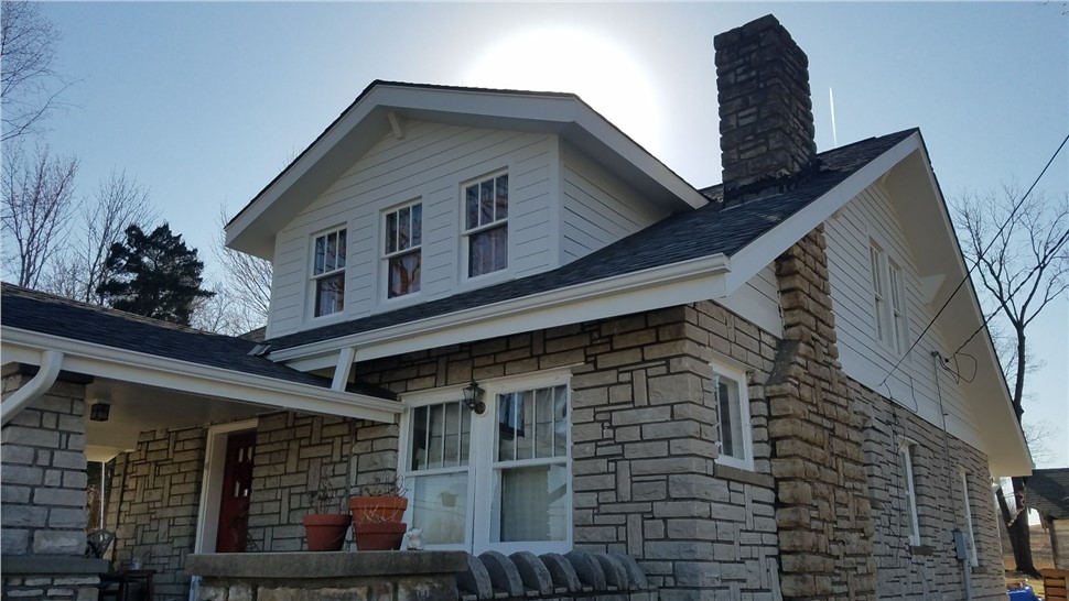 Gutters, Siding, Windows Project in Buckner, MO by Integrity Roofing LLC
