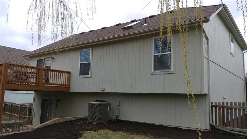 Gutters, Siding Project in Lee's Summit, MO by Integrity Roofing LLC