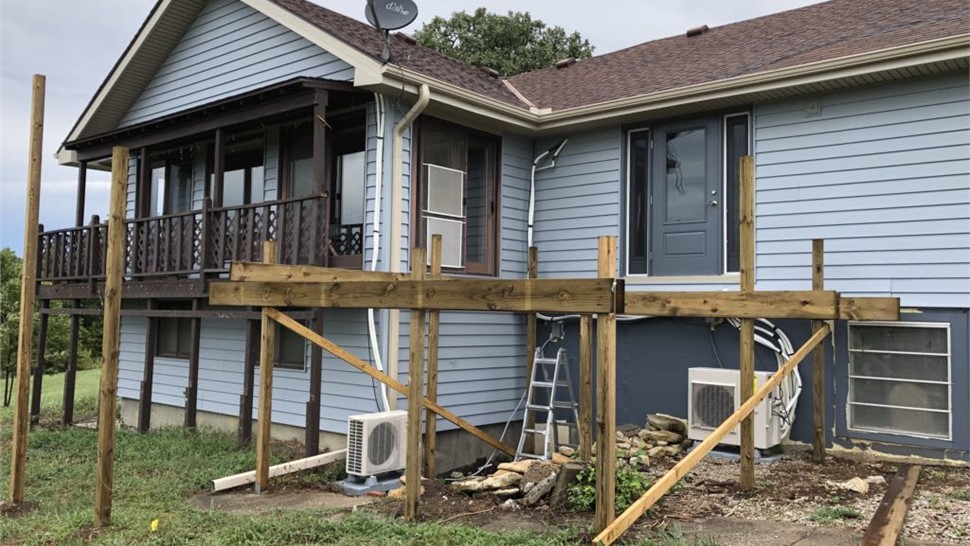 Gutters, Siding Project in Centerview, MO by Integrity Roofing LLC