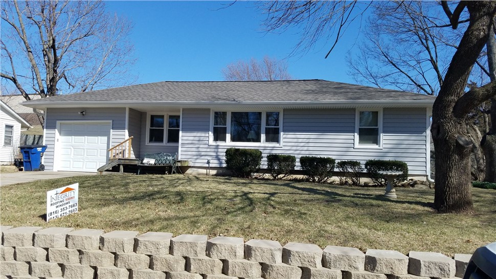Gutters, Siding, Windows Project in Lee's Summit, MO by Integrity Roofing LLC