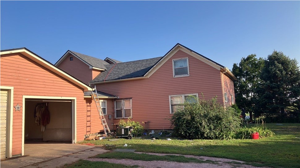 Roofing Project in Centerville, SD by Woods Roofing