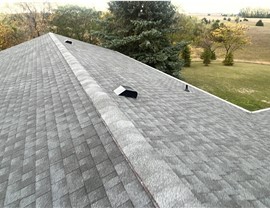 Gutters, Roofing Project in Canton, SD by Woods Roofing