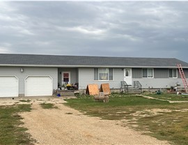 Gutters, Roofing Project in Canton, SD by Woods Roofing