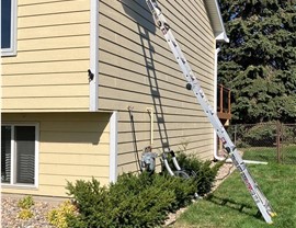 Gutters Project in Sioux Falls, SD by Woods Roofing