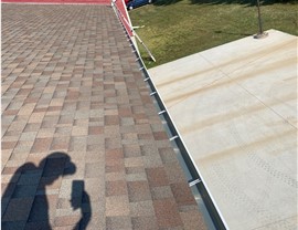 Gutters Project in Canton, SD by Woods Roofing