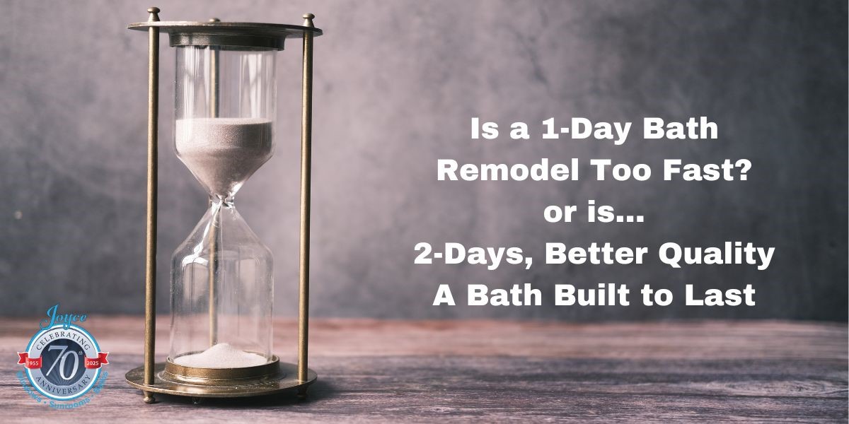 Fast One Day Bath Remodel