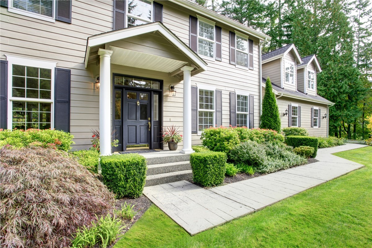 House with Double Hung Windows