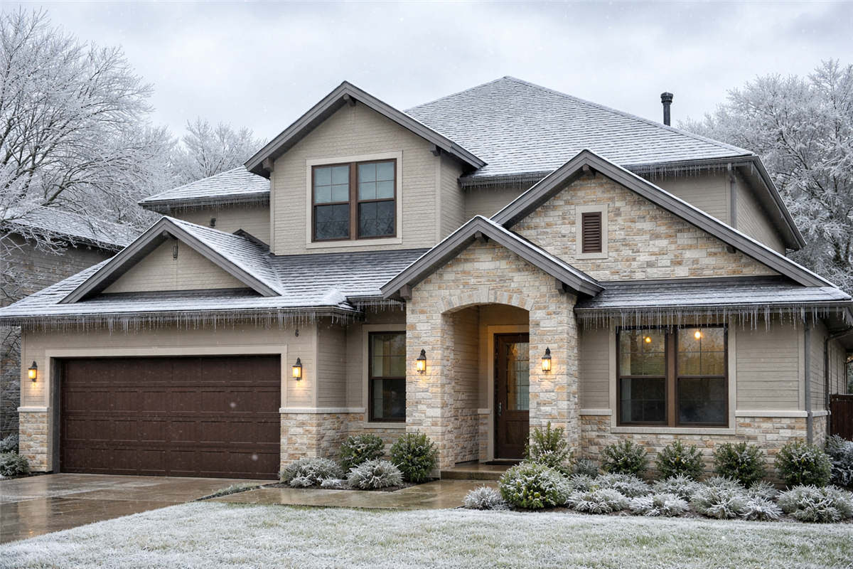 Winter Storm Roof Leaks in Central Texas: What Homeowners Should Know Before Assuming You Need a New Roof